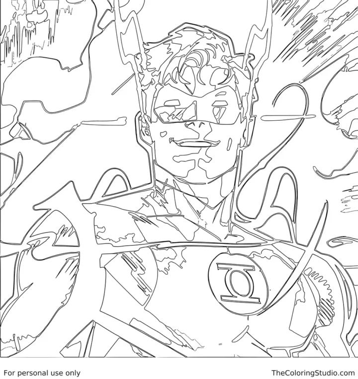 Green Lantern 02 Corel 50Cores