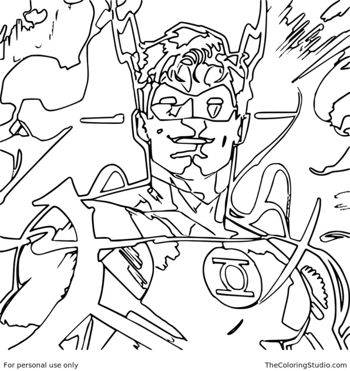 Green Lantern 02 Corel 86 Logodetail