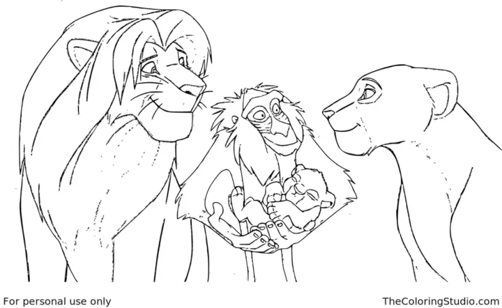 Simba Rafiki Kiara Nala